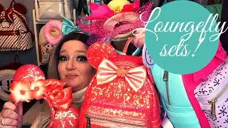loungefly sets 2020 - Matching loungefly backpack collection - loungefly haul 2020