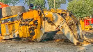 Caterpillar 980F Loader Imported from South Korea | Complete Assembling Remaking & Fitting Process