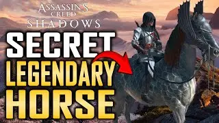 SECRET LEGENDARY HORSE - Assassin's Creed Shadows Namazu Mount Location Guide