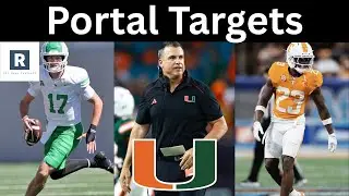 Miami Hurricanes Football EARLY Look At Transfer Portal Needs...Who Could Be Good Fits
