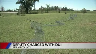 Adams County deputy accused of DUI after driving through cemetery fence