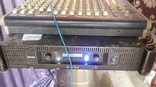 A plus.vap7700amp stanger.sm120e mixer testing for 1000 Watt top sound Check