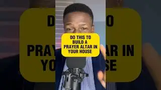 How to build a Prayer Altar | Joshua Generation #inspiration #prophetic #motivation #fypシ