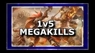 Best solo 1v5 MEGAKILLS - ( Heroes of the Storm)