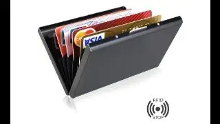 Best credit card holder wallet🤗 ...#metal #gadgets #useful