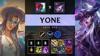 Yone Mid vs Syndra - EUW Diamond Patch 25.20