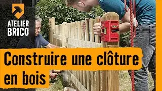 Construire une clôture en bois