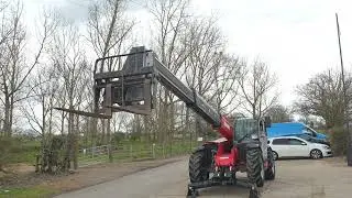 Manitou MT1135 Telehandler - Test Drive Working Review | diggersandtractors.com