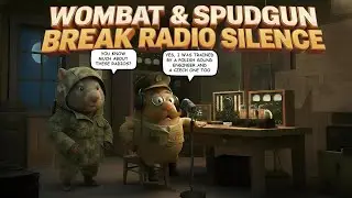 Wombat & SpudgunBreak Radio Silence