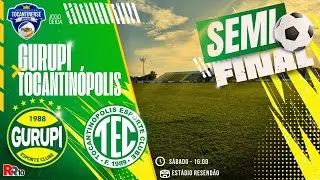 Jogo de ida Semifinal Campeonato Tocantinense de futebol 2025 Gurupi x Tocantinópolis