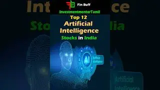 Top 12 Artificial Intelligence ( AI ) Stocks in India #artificialintelligence #sharemarket #ai#reel