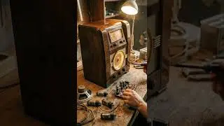 old radio repair | vintage radio repair | asmr restoration #cinematicdreams #abovetheclouds