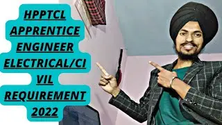 HPPTCL APPRENTICE ENGINEER ( ELECTRICAL/CIVIL ) REQUIREMENT 2022 || SALARY || #hpptcl #shimla #ee