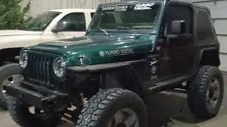 Jeep TJ Wrangler с дизельным двигателем 1.9L TDI получил GPS-круиз-контроль!