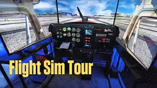 HOME FLIGHT SIMULATOR TOUR | HOME SIM PILOT