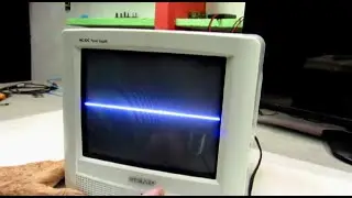 Como examinar passo a passo e consertar um tv SEMP com o vertical fechado