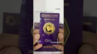 Mmtc Pamp Sone Ki Chidiya Gold Coin - A Tribute to India Golden Legacy #gold #coin #mmtc #silver #up