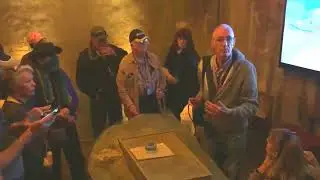 Dov at the model of the Temple Mount