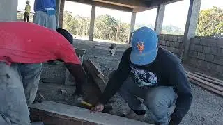 asiendo un encofrado para que tenga un mejor aspecto #construction #obra #yosoydelos7mil 