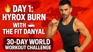 Day 1: Hyrox-Style Fat Burn in Indonesia 🇮🇩 | 30-Day World Workout Challenge
