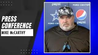 Coach Mike McCarthy: Press Conference | Dallas Cowboys 2022