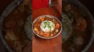Authentic Gumbo - Soul food at its finest!! 🐓🦐🍛 #gumbo #shorts