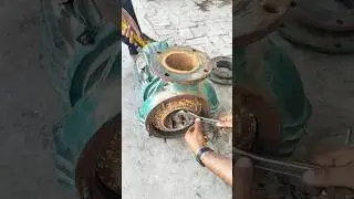 how to tight the impeller of 10 HP monoblock water pump
