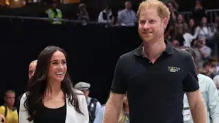Deuxi&egrave;me sortie de la princesse meghan aux invicus game