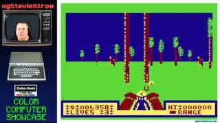 Death Chase - 1983 - TRS-80 Color Computer Game