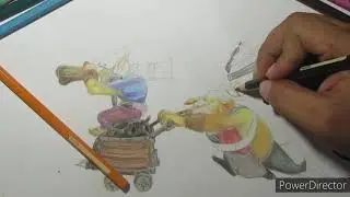Dota 2 fan art Techies ( all hero challenge)