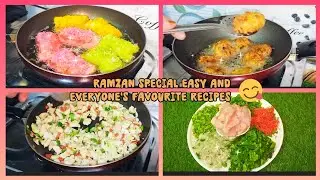 Ramzan special 3 easy and tasty recipes 😋 l simple home recipe 