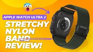 ✅ Parachute Straps for Apple Watch Ultra 2, Series 10 9 8 7 6 5 4 3 SE | Stretchy Nylon Band Review!