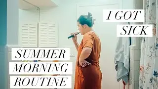 SUMMER MORNING ROUTINE | CLEAN WITH ME AFTER BEING SICK! THE SIMPLIFIED SAVER