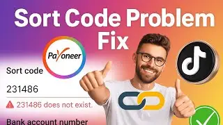 How to add Payment method to Uk Tiktok Account |Sort code dose not exist problem fix