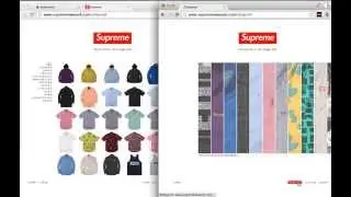 SUPREMENEWYORK KEYWORD SCANNER AUTO CHECKOUT!