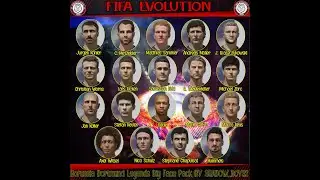 Borussia Dortmund Legends Big Face Pack face pack by SHADOW_BOY32  www.shadowboy32.blogspot.com