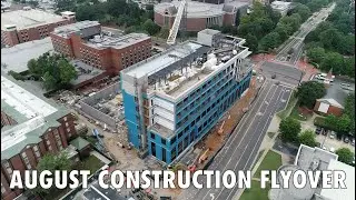 Facilities August construction flyover!