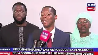 DE L'AMPHITH&Eacute;&Acirc;TRE &Agrave; L'ACTION PUBLIQUE : LA RENAISSANCE DE LA G&Eacute;OGRAPHIE S&Eacute;N&Eacute;GALAISE SOUS L'IMPULSION