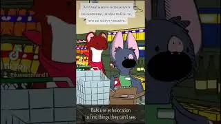 Natural habitat shorts на русском | Летучие мыши | ВалерьЯнка project