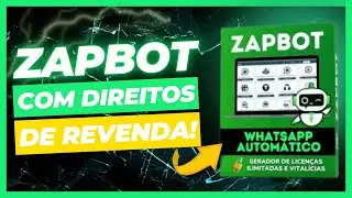 ➤ ZapBot - Vendas Autom&aacute;ticas no WhatsApp | Ferramenta PLR (LUCRE 100%) 🤑