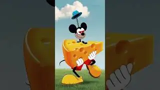 Mickey Mouse & Tom n Jerry #disney #aianimation #creative #kidscontent #trending #kidsentertainment