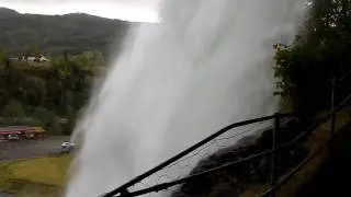 Waterfall in Norheimsund, Norway