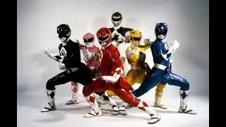 Radio mega star singing mighty morphin Power rangers the movie theme song