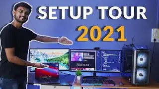 🔥🔥 My Setup Tour 2021 - Web Developer & Youtuber Setup Tour 2021