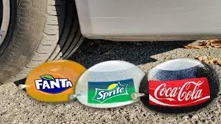 Experiment: Car Vs Balloons Coca-Cola