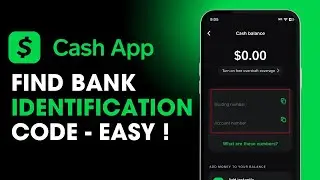 How to Find Bank Identification Code on Cash App