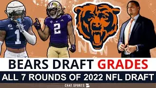 Chicago Bears Draft Grades: All 7 Rounds In 2022 NFL Draft Ft. Kyler Gordon & Jaquan Brisker