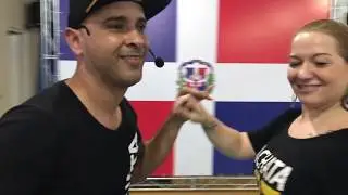 Isackson e Florence- Dominican Bachata, estilo Bonao em Dominican Swag Brasil-International Congress