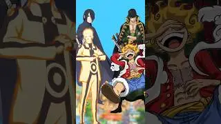 Naruto Sasuke Vs Luffy & Zoro