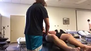 Lower extremity vascular exam
